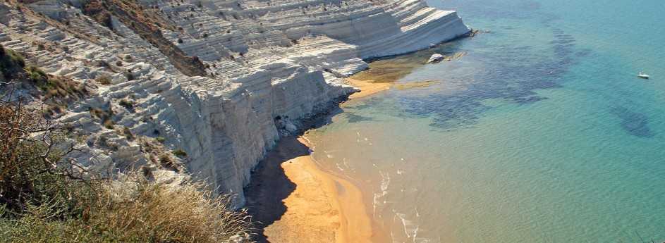 vista della scala dei turchi